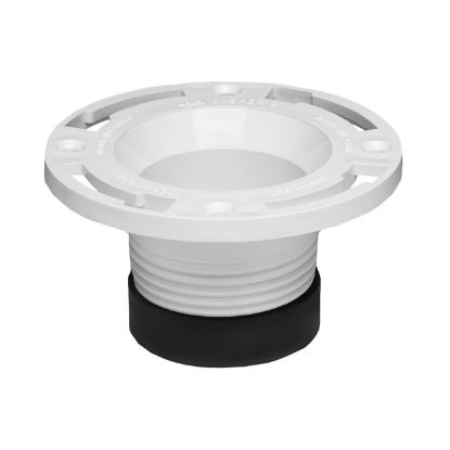 Picture of 43651 4" PVC TWIST-N-SET W/C FLANGE