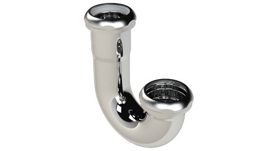 Picture of 10140-CP 1-1/2" 20GA CP J-BEND