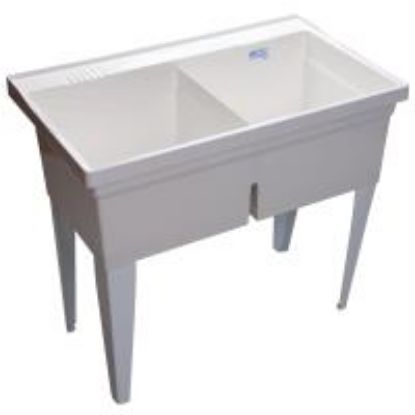 Picture of C++ LT4024W DBL WM LDRY SINK