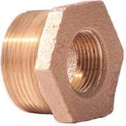 Picture of C++ 4 X 2-1/2" MXF BRS THRD HEX BUSHING