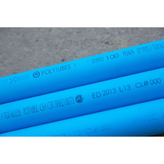Picture of 1 STD 100 POLY PIPE 100 COIL