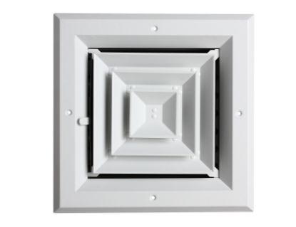 Picture of 12X12 ALUM 4WAY CEIL DIFF WHIT