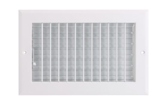Picture of 10X4 ALUM S/WALL ADJ REG WHIT