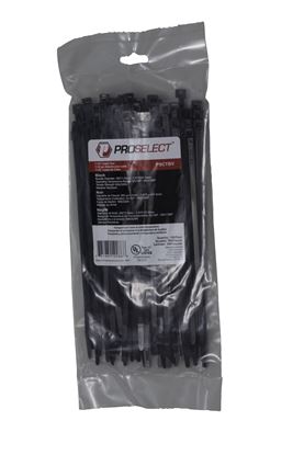 Picture of 7-1/2 CABLE TIE UV BLACK 100PK PS