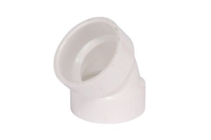 Picture of 112X45  ELBOW PVC SYS 636 WHITE