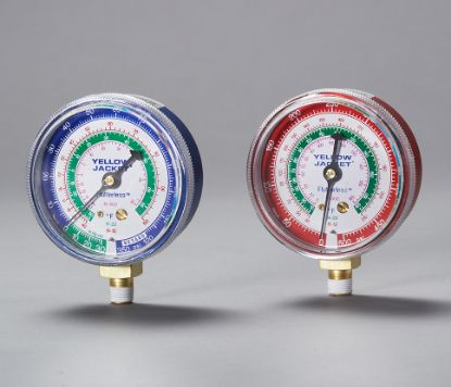 Picture of 49036 2-1/2 F/C PRESSURE GAUGE BLU R410A