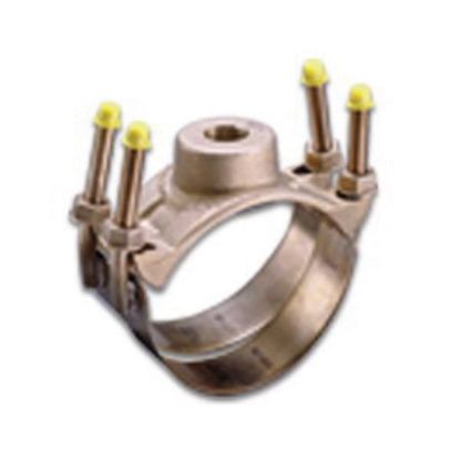 Picture of 202BS-9.62" X 2"CC BR. SADDLE W/SS STRAP