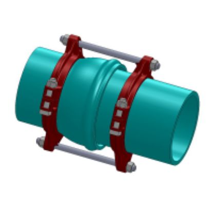 Picture of PWPC10 10 PVC BELL JOINT SPLIT RESTRAINT