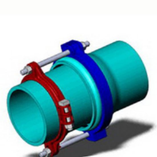 Picture of 12" PW-LOK C900 PIPE X C900 FTG 304SS HD