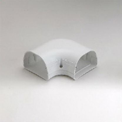 Picture of 84011 LD 3-1/2"X90D FLAT ELB WHI 92