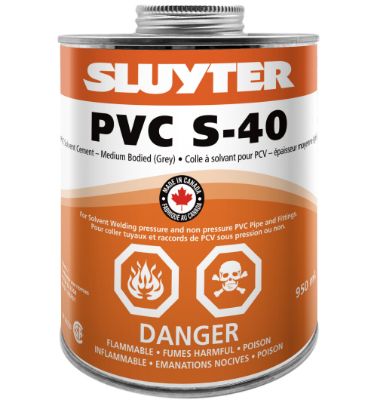 Picture of 10603  250ML CEMENT PVC S40 GRAY SLUYTER