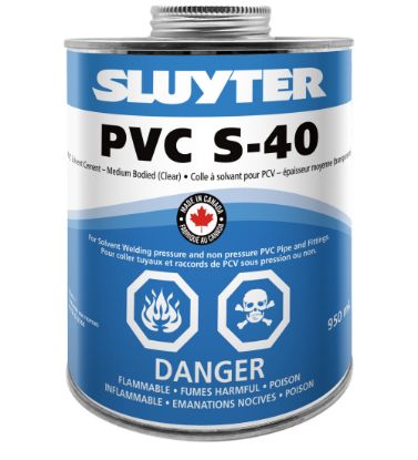 Picture of 10905 950ML CEMENT PVC S40 CLEAR SLUYT.