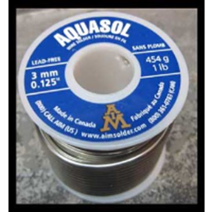 Picture of 227GR (0.5LB)L/F AQUASOL SOLDER 3MM