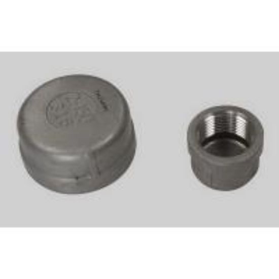 Picture of 1-1/2 150 316SS THRD CAP A351-CF8M