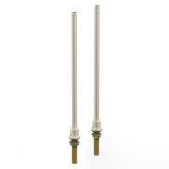 Picture of 26" FLOOR MOUNT RISER PAIR BRSHD NICKLE