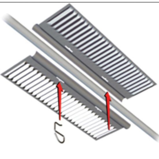 Picture of 2121 10" ALUM ULTRA-FIN C/W RIVETS