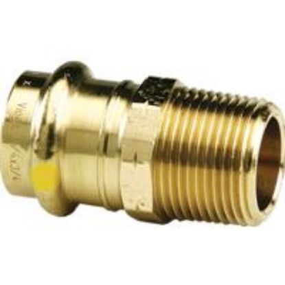 Picture of C++ 16068 1-1/2" P X MPT BZ GAS ADAP