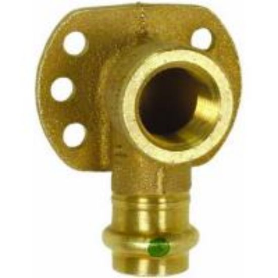Picture of 79195 LLC 3/4"X90D P X FPT BZ D EAR ELB