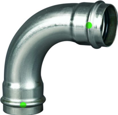 Picture of 80400 1/2"X90D P 316SS ELBOW