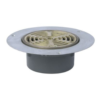 Picture of WWDFD-3ABS 3" WOOD FLR/DRAIN W/GRATE NB