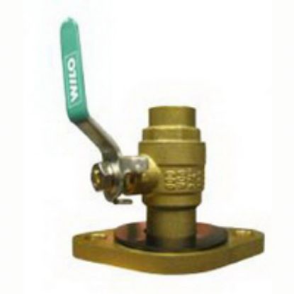 Picture of 1-1/4" IPS "HV" FLGD BALLVLV W/ROT