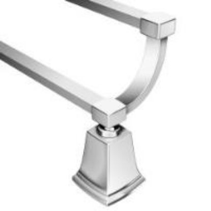 Picture of Y3222CH BOARDWALK 24" DBL TOWEL BAR CHR