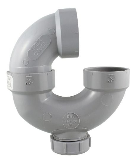 System 15 1-1/2 in. x 1-1/2 in. Solvent Weld Hub PVC DWV P-Trap