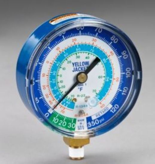 Picture of 49106 80MM F MFLD GAUG BLU R404A/134A/22