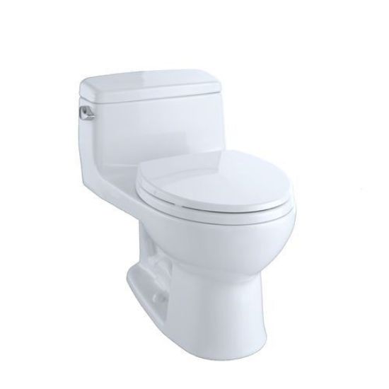 Toto MS863113E#01 Eco Supreme 1.28 gpf One-Piece Round Bowl Toilet