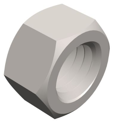 Picture of C++ 3/4 10 THRD ZN G2 HEX NUT 10PK
