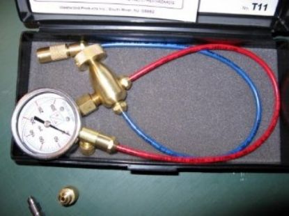 Picture of T11 OIL BURNER PUMP TESTER W/CASE & ADAP