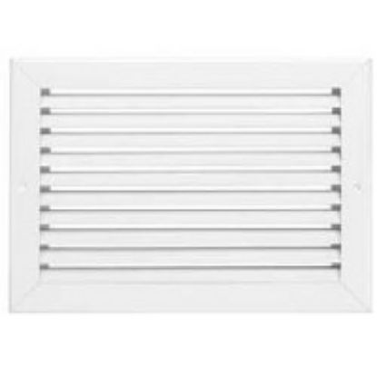 Picture of 6145H 10"X4" STL GRILLE 45D FIX HRZ BLDS