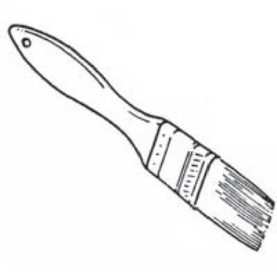 Picture of B-501 UB100 BRUSH UTILITY 1"