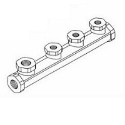 Picture of N++ EX4D.WFM 3/4" X 4 @ 1/2" MANIFOLD