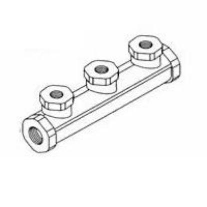 Picture of EX3D.WFM 3/4" X 3 @ 1/2" MANIFOLD WDFLX