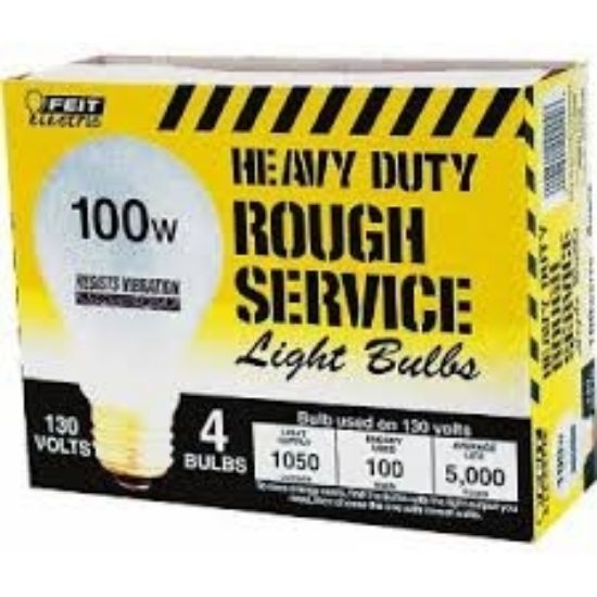 Picture of 70431 ROUGH SERVICE BULB 100W 2/BX