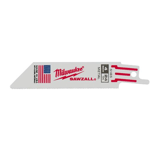 Picture of 48005185 (5) 4" 24TPI RECIP BLADE SAWZ
