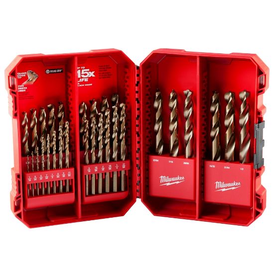 ミレル　milel Milwaukee 48-89-2332 Red Helix Cobalt Drill Bit Set (Piece of 29