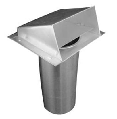 Picture of 310200 4" DRYER VENT HOOD ALUMINUM