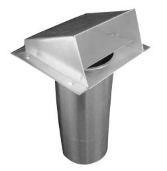 Picture of 310300 5" DRYER VENT HOOD ALUMINUM