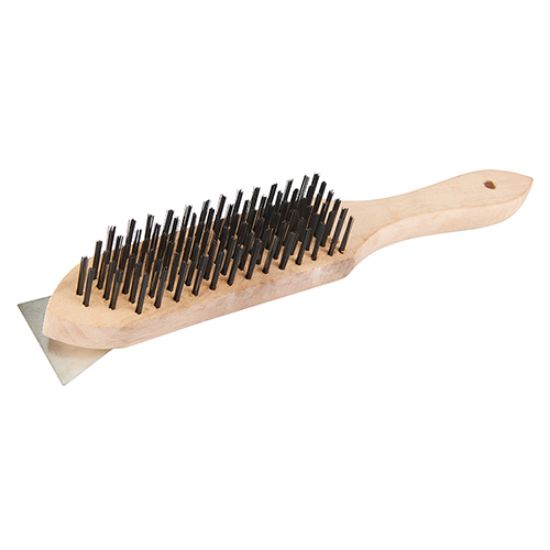 Picture of C++ 528045 WIRE BRUSH & SCRAPER 6 ROW