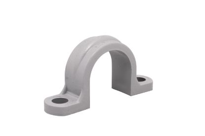 Picture of 3/4 PVC SCH80 2-HOLE PIPE STRAP