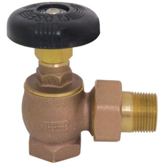 Picture of H-11534 1" ANGLE RADIATOR VALVE