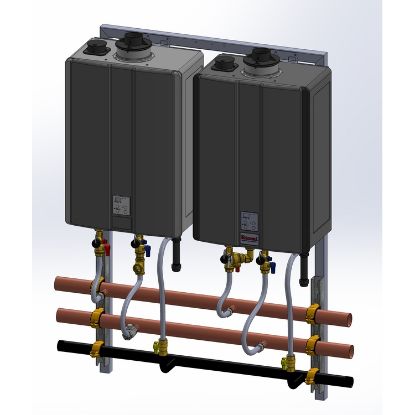 Picture of C++ TRW02STIN 2UN NG INT WALLHNG RACK W/