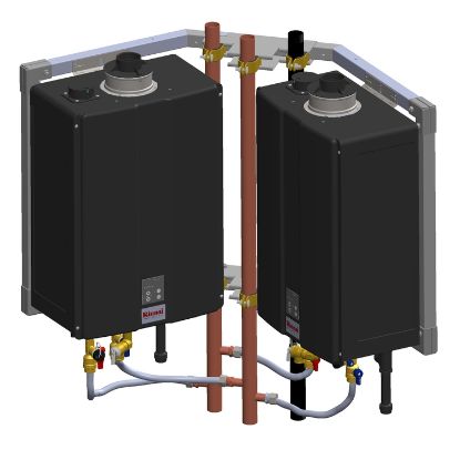 Picture of C++ TRC02CUIN 2UN NG INDOOR CORNER RACK