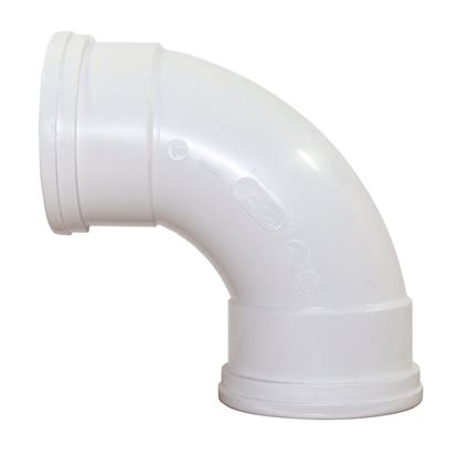 Picture of 200MM X 90(8) ELBOW GXG PVC DR35