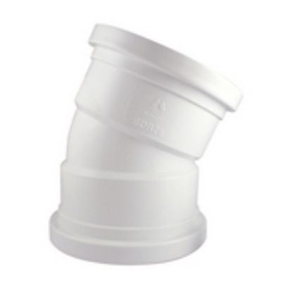 Picture of 250MM X 22-1/2(10) ELBOW GXG PVC DR35
