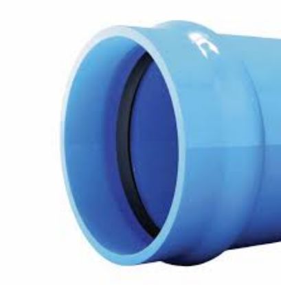 Picture of 100MM X 6.1M (4) PVC DR25 PIPE CAPPED