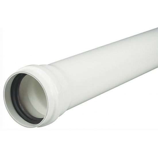Picture of 100MM X 4M (4) WHI DR28 SEWER PIPE