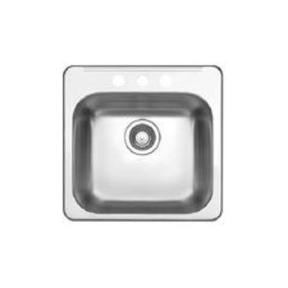 Picture of C++ 401651 HORIZON LAUNDRY 3H 8"CC SINK